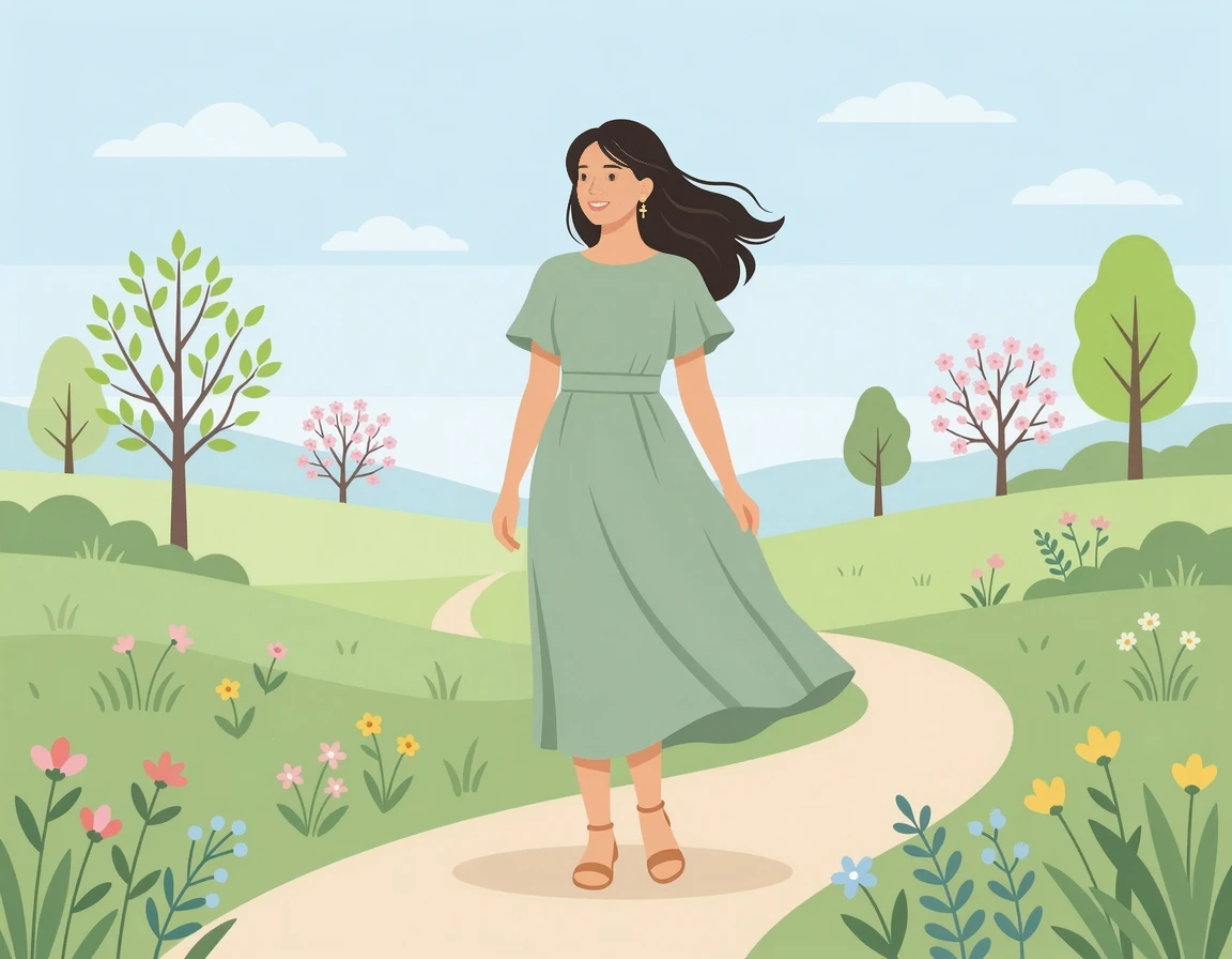 민폐 없는 봄 야외 결혼식 하객룩: 20대 원피스 추천