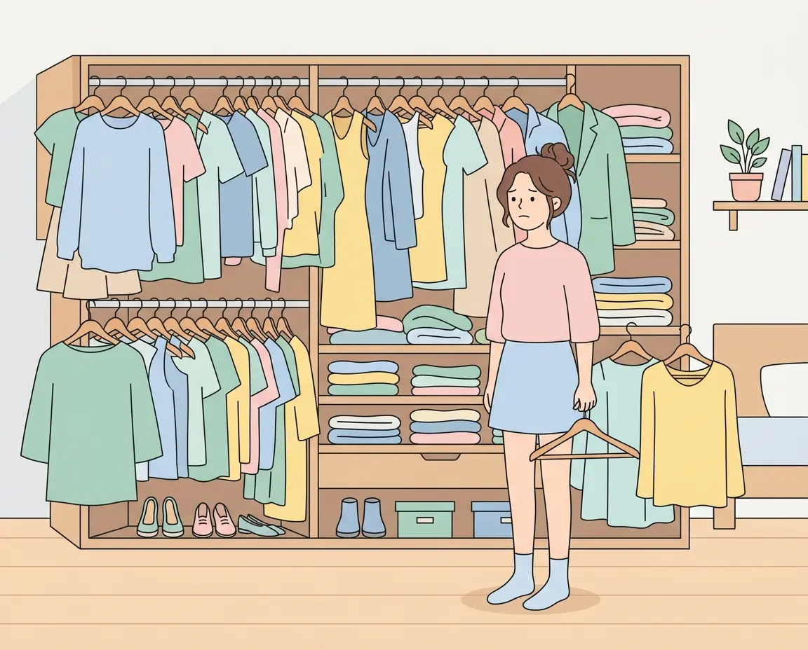 충동구매 후 안 입는 옷 이유 타파! 실전 옷 구매 전 체크리스트